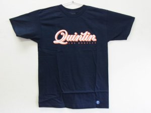 画像4: *[在庫処分SALE] Quintin Packad Tee[Black/Navy] (4)
