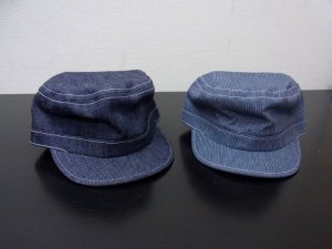 画像1: *[SALE] T.H.C. Work Cap Denim (1)