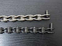 画像1: Shadow Interlock Race Chain [3/32"]