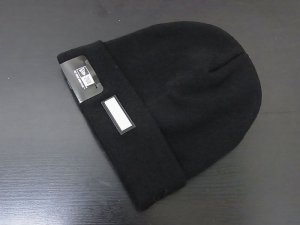 画像1: *[SALE] Pyradice Logo Plated Beanie (Black) (1)
