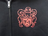 画像1: T-1 Zipper-Hood Crest