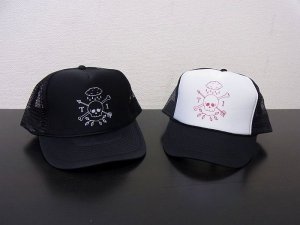 画像2: *T-1 [Terrible One]   Rain Skull Mesh Cap (2)