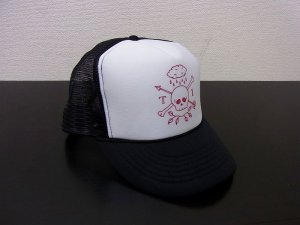画像4: *T-1 [Terrible One]   Rain Skull Mesh Cap (4)