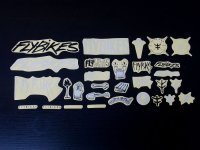 画像1: *Fly Sticker Pack [2016 Black/Grey]