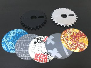 画像1: *BSD Sticker Bomb Sprocket 25T (1)