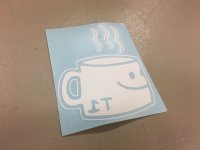 画像1: T-1 Terrible Coffee Die Cut Sticker