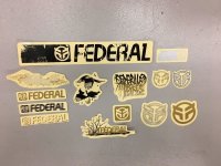 画像1: Federal Sticker Pack of14