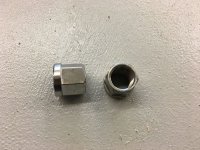 画像1: Stainless Axle Nuts [14mm]