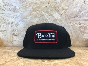 画像1: *BRIXTON - Grade Snap Back (BLK) (1)