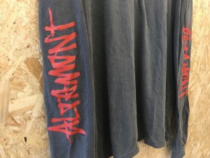 画像2: *[SALE] ALTAMONT - ONE LINER L/S (BLK) (2)