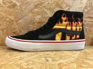 画像1: [在庫処分SALE] VANS - SK8-HI /THRASHER(BLK) (1)