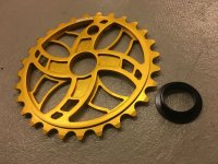 画像1: [SALE] Cardinal Shuriken Sprocket 28T