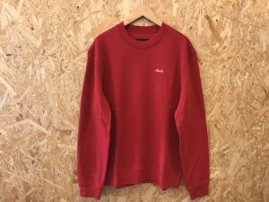 画像1: [在庫処分SALE] BRIXTON - Westchester Crew Fleece (RED) (1)