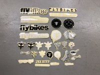 画像1: Fly Sticker Pack [2018 Black/White]