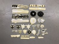画像1: *Fly Sticker Pack [2018 Black/White]