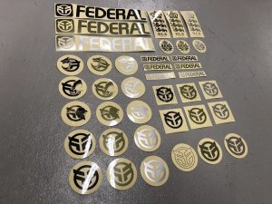 画像1: Federal Sticker Pack of39 (1)