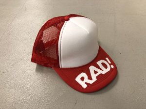 画像1: *Subrosa x Radical Rick Rad Trucker Hat (Red/White) (1)