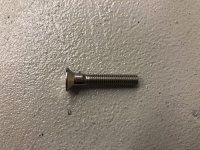 画像1: *Brake Mount Bolt 2pcs [Stainless/皿型]