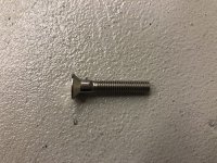 画像1: Brake Mount Bolt 2pcs [Stainless/皿型]