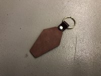 画像1: Shadow Leather Coffin Keychain