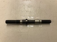 画像2: *Cult Match FC Hub Male Axle Kit [Nut]