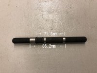 画像2: *Odyssey Hazard CST Hub Hollow Axle [V3]