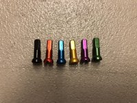 画像1: *Sapim Aluminum Nipple #14 [38pc]