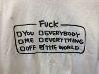 画像1: *Beep Clothig Fuck The World Tee