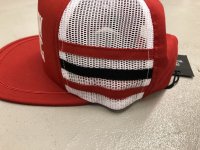 画像1: [SALE] BRIXTON - Conventry Mesh Snapback (Red)