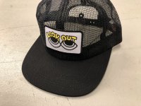 画像1: Cult Look Out Avobe 6Panel Mesh Cap (Black)