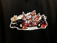 画像1: *Shadow Cat Riot Hooded Pullover BK