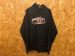 画像1: Shadow Cat Riot Hooded Pullover BK (1)