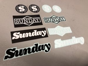 画像1: *Sunday Assorted Sticker Pack (1)