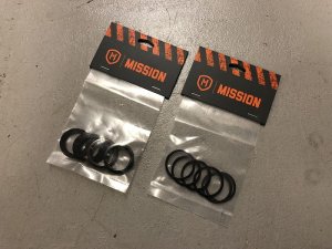 画像1: *Mission BB Spindle Spacer Kit (1)