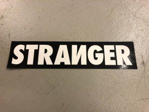 画像1: Stranger Logo Sticker (1)