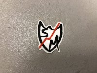 画像1: *S&M DTF Peak Shiled Sticker [40x33mm]