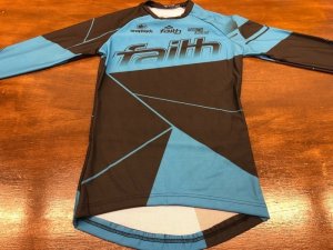 画像3: Faith Race [2019]Second AdventJersey Black/Turquoise[Youth28][アウトレット] (3)