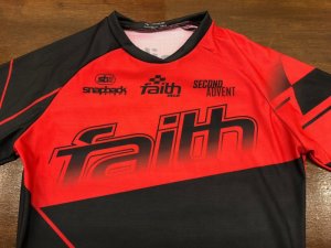 画像1: Faith Race Second [2019] AdventJersey Black/Red[Youth28] [アウトレット] (1)