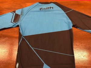 画像2: Faith Race [2019]Second AdventJersey Black/Turquoise[Youth28][アウトレット] (2)