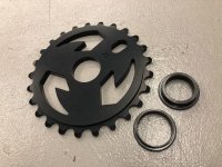 画像1: *Tall Order Logo Sprocket 25T (Black)