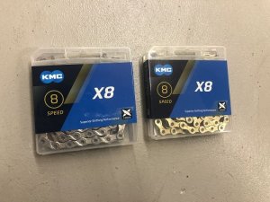 画像2: KMC X8 Chain [3/32"] (2)