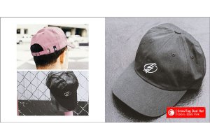 画像5: *Shadow Crow Tag Dad Hat (5)