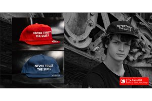 画像7: *Shadow Never Trust The Suits Snapback Hat (7)