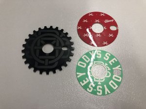 画像1: Odyssey Discogram Sprocket 25T(2019 Sticker) (1)