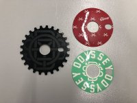 画像2: Odyssey Discogram Sprocket 25T(2019 Sticker)