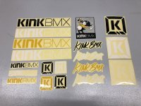 画像1: Kink Sticker Pack Black/Gold
