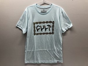 画像1: Cult For Life Tee (Light Blue) (1)