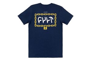 画像3: *Cult Throw Away The Key Tee (Navy) (3)