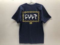 画像2: Cult Throw Away The Key Tee (Navy)