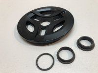 画像1: *Eclat Vent Guard Sprocket 25T